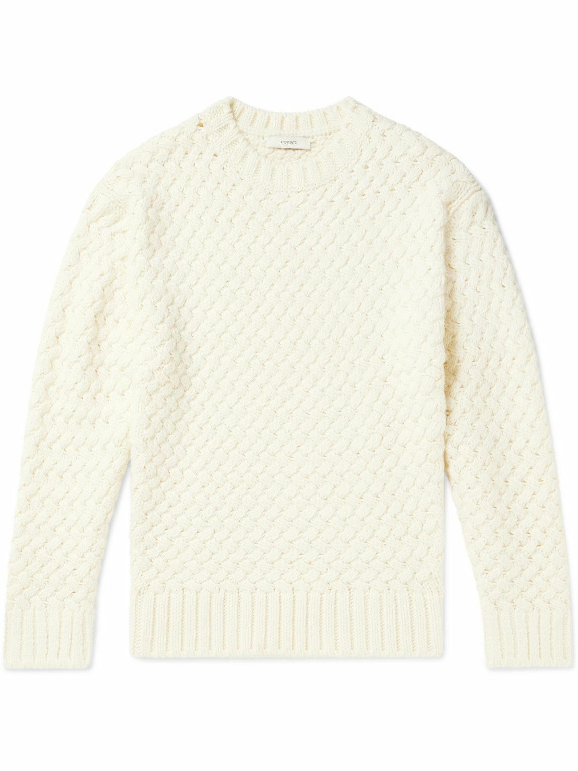 Amomento - Cable-Knit Sweater - Neutrals AMOMENTO