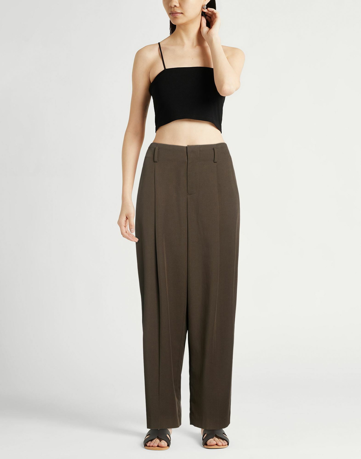 Vince. Womens Pants Dark in Green