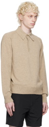 TOM FORD Beige Raglan Polo