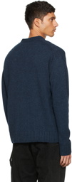 PRESIDENT's Navy Cypress Cardigan