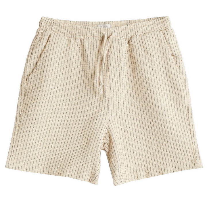 Photo: Percival Men's Sorrento Short in Ecru