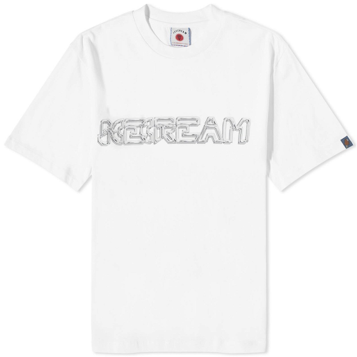 Photo: ICECREAM Men's Futuristic T-Shirt in White