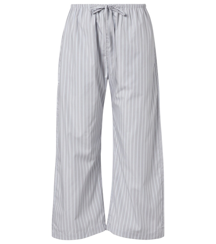 Photo: Leset Yoshi striped cotton-blend wide-leg pants