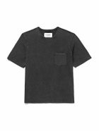 Corridor - Garment-Dyed Cotton-Jersey T-Shirt - Black