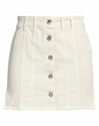 Jijil Womens Denim skirt Ivory