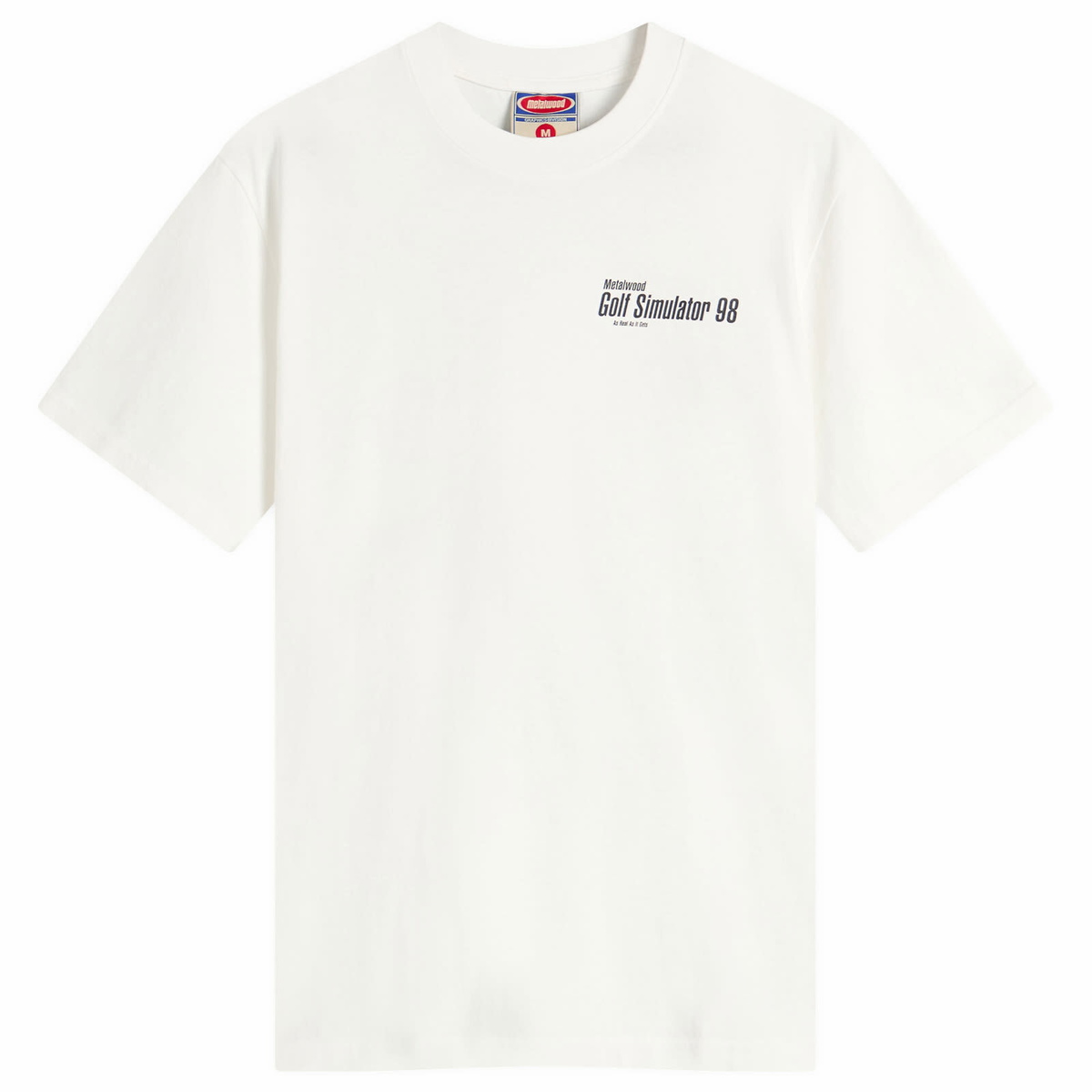 Metalwood Studio Men's Simulator 98 T-Shirt in White