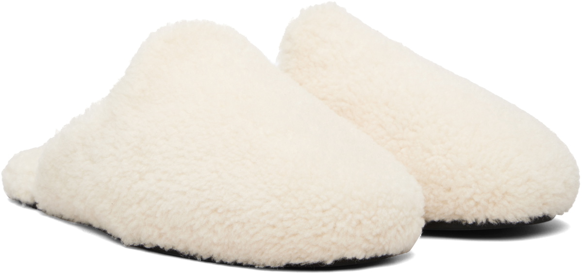 Tekla Off-White Home Slippers