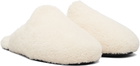 Tekla Off-White Home Slippers