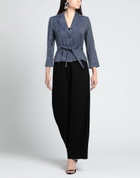 Alessia Santi Womens Blazer in Blue