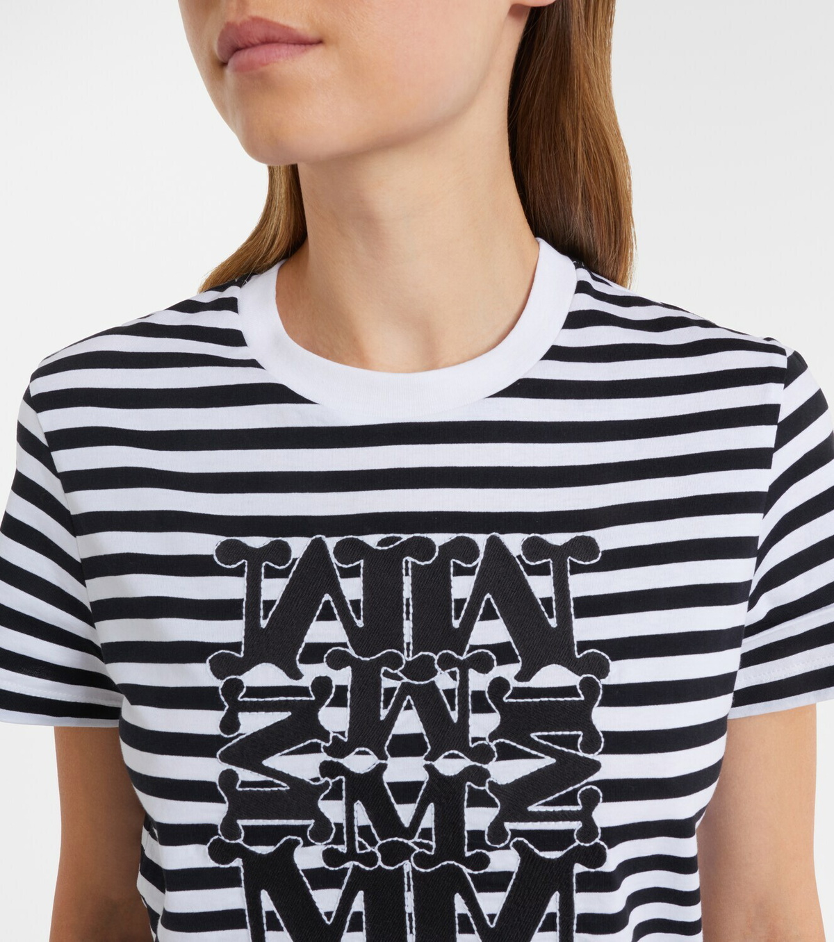 Max Mara Ruta embroidered cotton T-shirt
