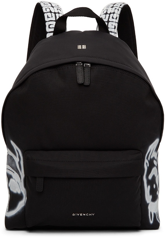Photo: Givenchy Black & White Chito Edition Essential Backpack