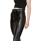 Alexander Wang Black Patent Leather Pants