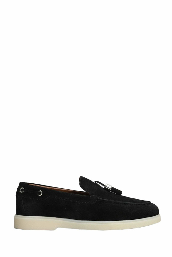 Photo: Giuseppe Zanotti The Maui Loafers In Black Suede