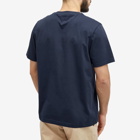 Maison Kitsuné Men's Speedy Fox Patch Comfort T-Shirt in Ink Blue