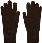 rag & bone Brown Wool Addison Gloves