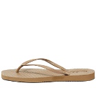 Sleepers Tapered Signature Flip Flop in Sand