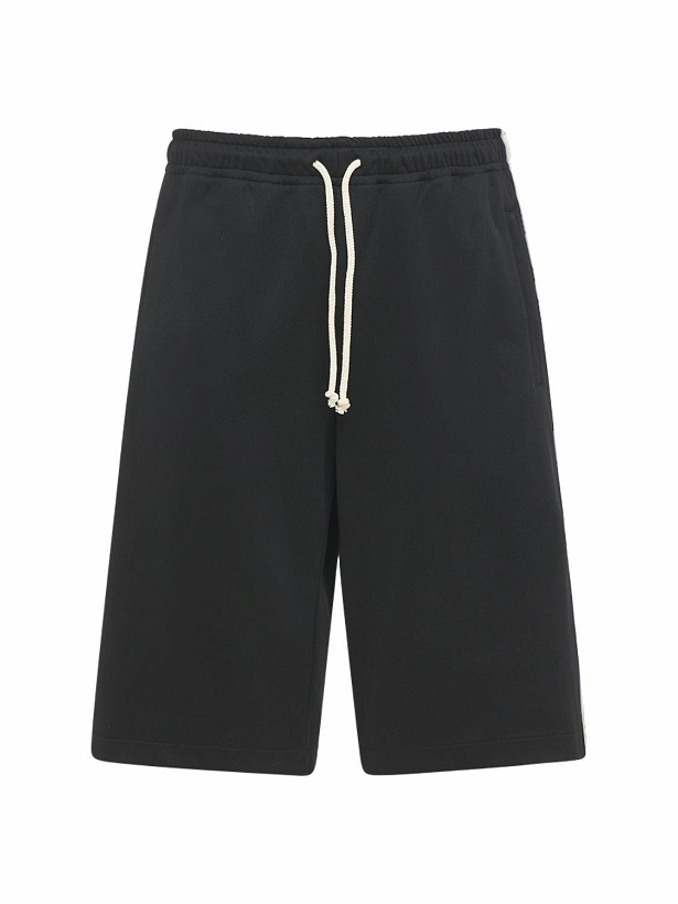 Photo: GUCCI - Technical Jersey Shorts W/ Side Bands