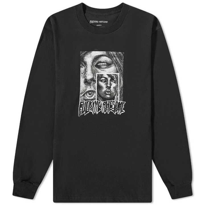 Photo: Fucking Awesome Men's Long Sleeve Idolize T-Shirt in Black