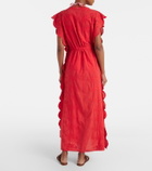 Melissa Odabash Talitha broderie anglaise cotton kaftan