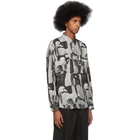 Schnaydermans Black and White Boxy Swan Shirt