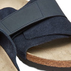 Birkenstock Men's Kyoto in Midnight Suede/Nubuck