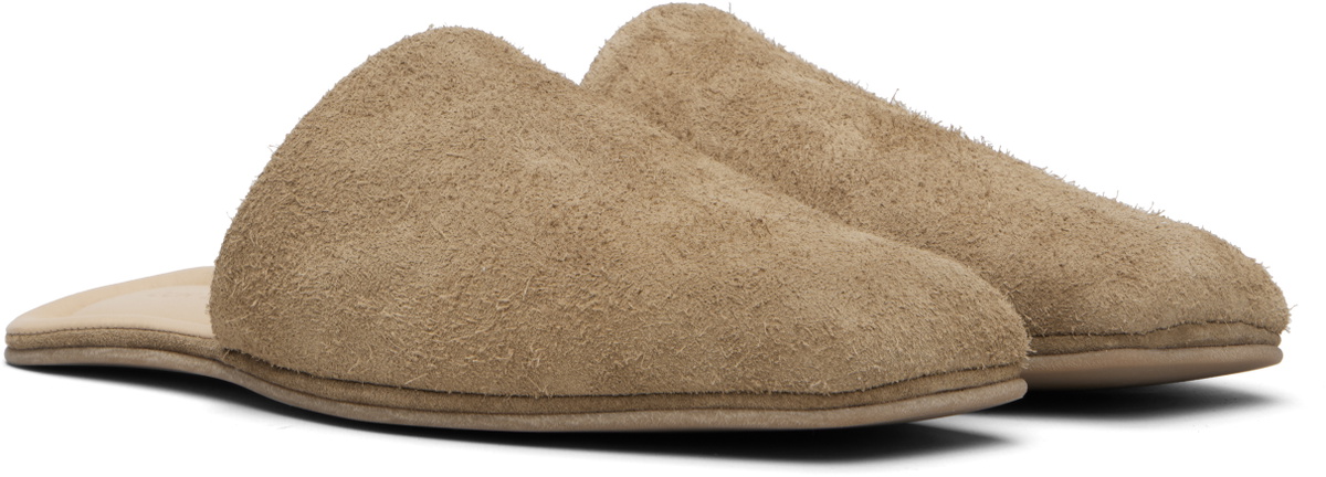 OUR LEGACY Beige Cigarr Slippers