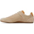 Burberry Beige Suede Knight Runner Sneakers​