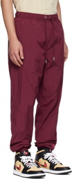 Nike Jordan Burgundy Statement Warm Up Track Pants