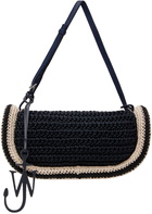 JW Anderson Navy Bumper-15 Crochet Bag