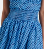 Montce Millie plaid cotton maxi skirt