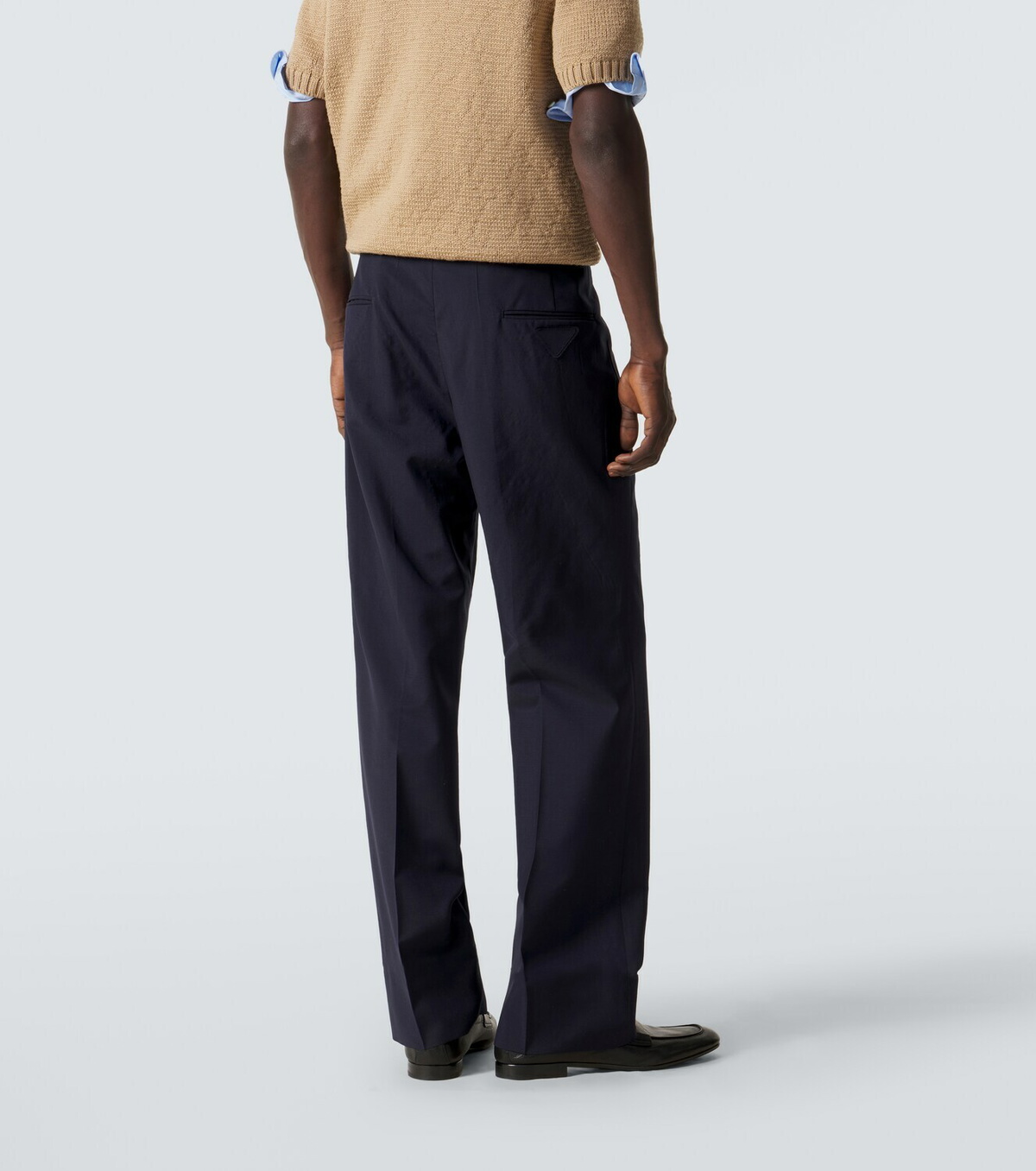 Prada Wool and mohair straight pants Prada