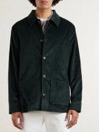 Gabriela Hearst - Javier Cotton-Corduroy Overshirt - Green