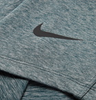 Nike Training - Mélange Dri-FIT Shorts - Petrol
