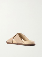 Brunello Cucinelli - Suede Slides - Brown