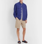 Mr P. - Garment-Dyed Cotton-Twill Bermuda Shorts - Neutrals