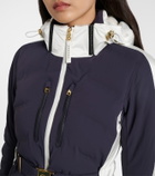 Bogner Kira belted hooded down ski jacket