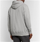 Reigning Champ - Logo-Print Loopback Cotton-Jersey Hoodie - Gray