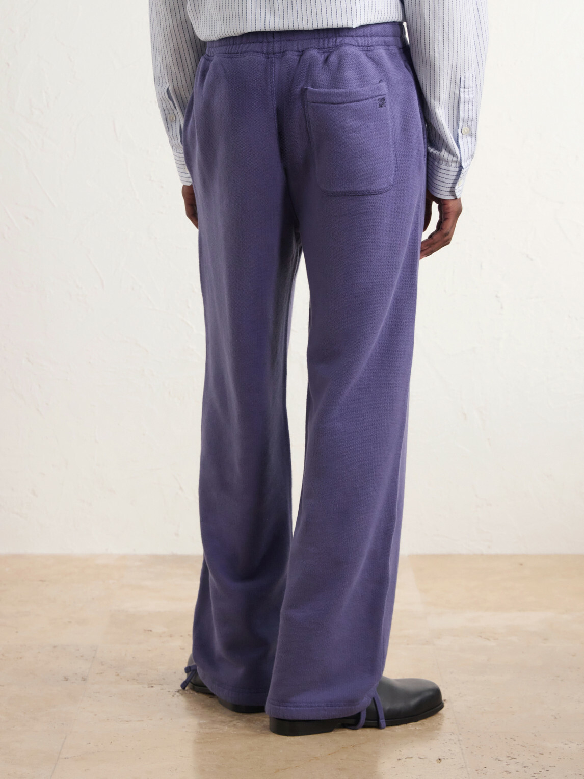 Aimé Leon Dore - Marina Straight-Leg Cotton-Jersey Sweatpants - Blue
