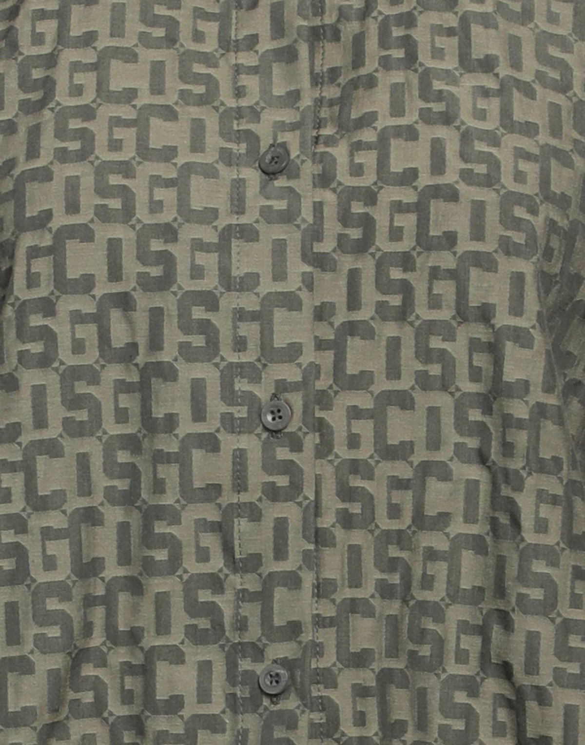 Gcds Womens Shirt Military in Green
