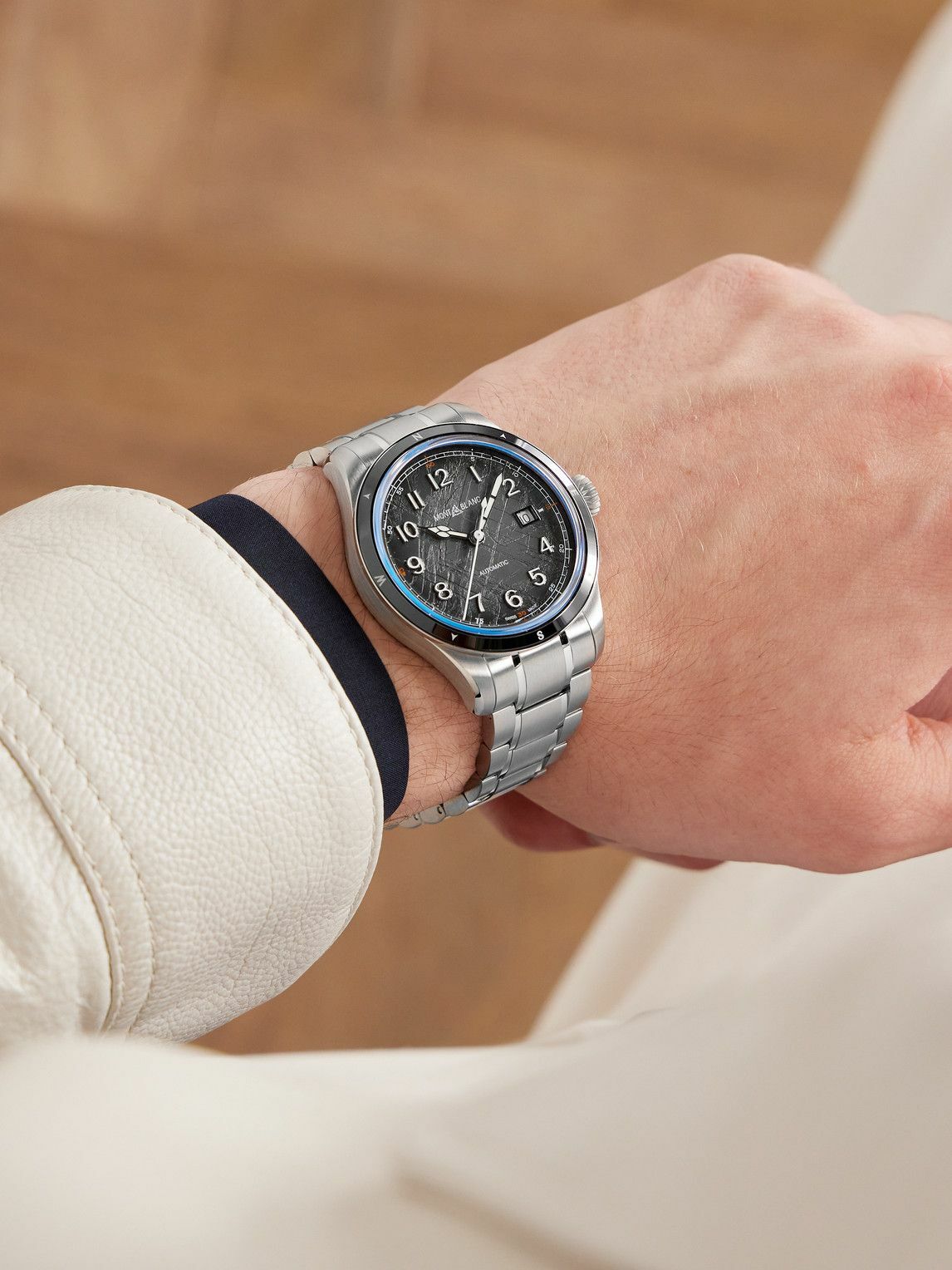 Montblanc - 1858 0 Oxygen The 8000 Automatic 41mm Stainless Steel