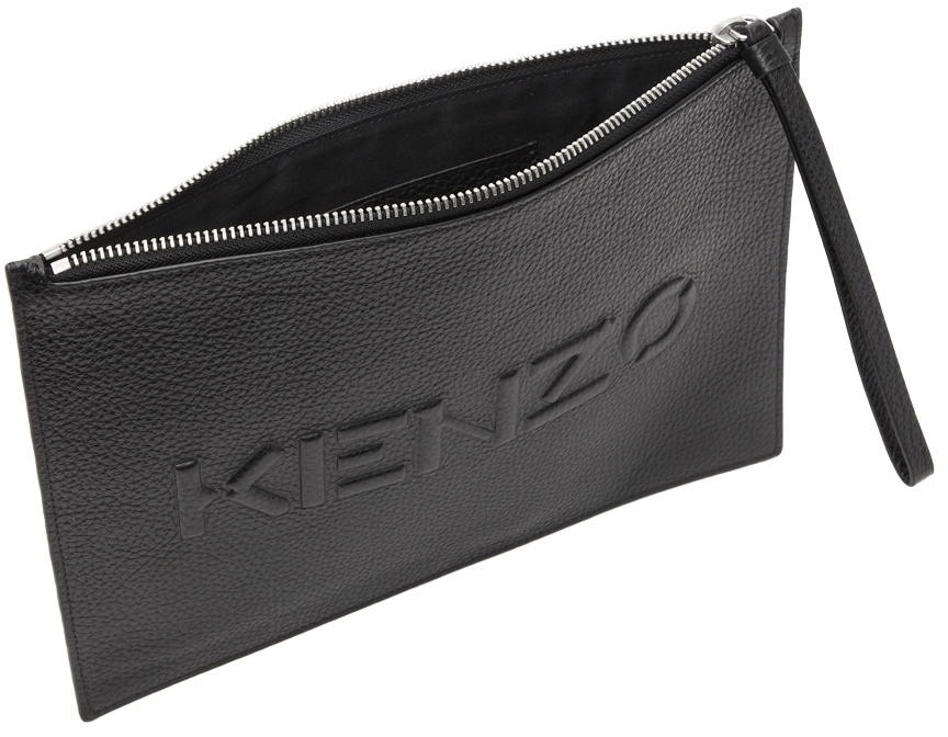 Kenzo Leather Imprint Pouch Kenzo