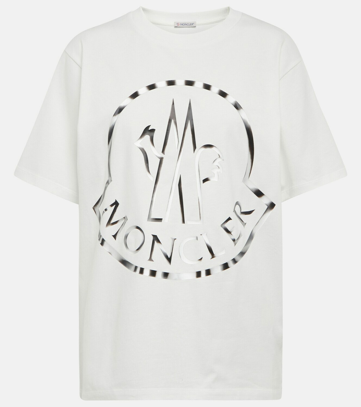 Moncler - Logo cotton T-shirt Moncler