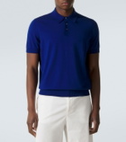 Dunhill Cotton and silk polo shirt