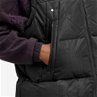 Y-3 Men's Gfx Puff Vest in Black