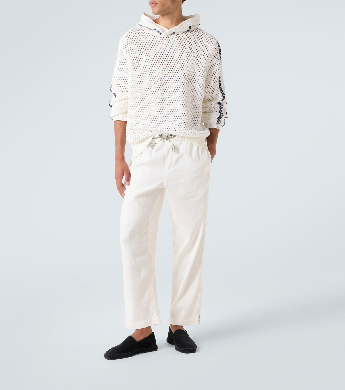 Orlebar Brown Sonoran linen-blend straight pants