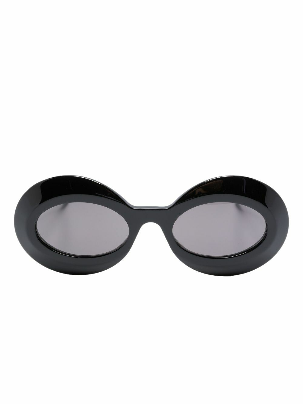 LOEWE EYEWEAR Black Inflated Oval Sunglasses Loewe display picture 3
