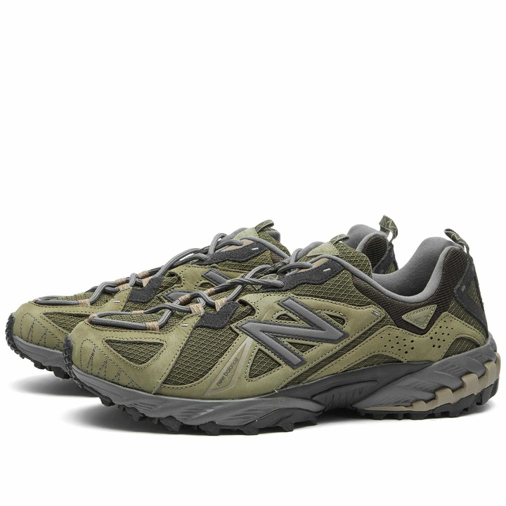 Photo: New Balance ML610TM Sneakers in Covert Green