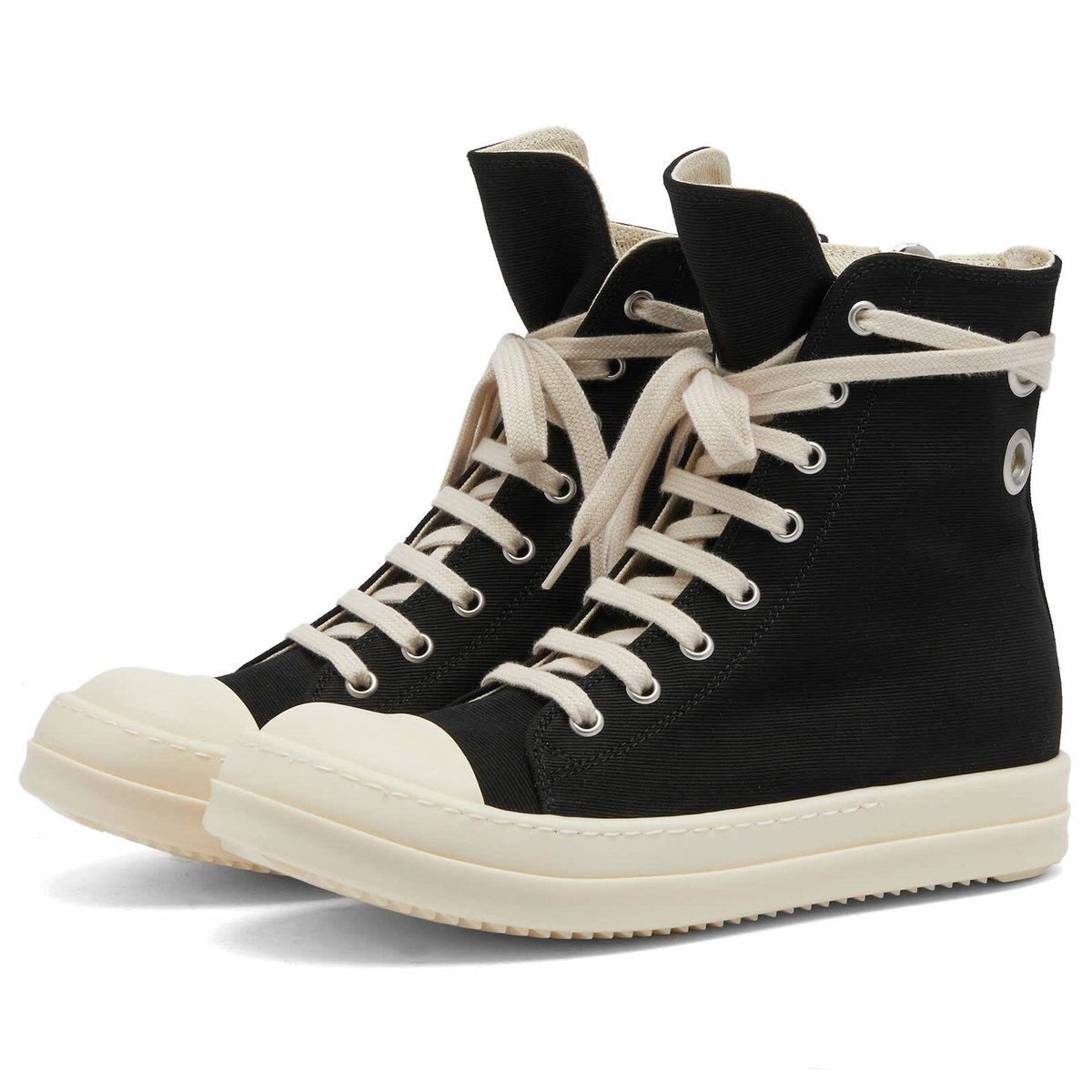 Rick Owens DRKSHDW Women's High Sneakers in Black Rick Owens Drkshdw