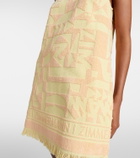 Zimmermann Solstice Towelling cotton terry minidress
