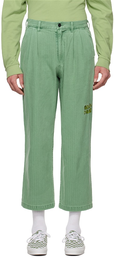 Photo: Brain Dead Green Connections Trousers